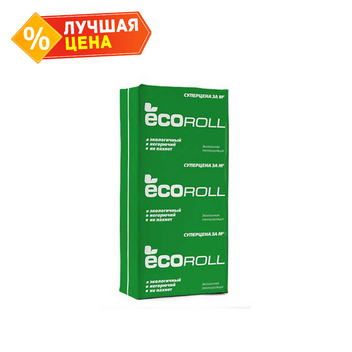Утеплитель Кнауф Экоролл Термо Плита 040 50х610х1230 50 мм
